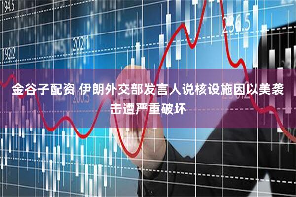 金谷子配资 伊朗外交部发言人说核设施因以美袭击遭严重破坏