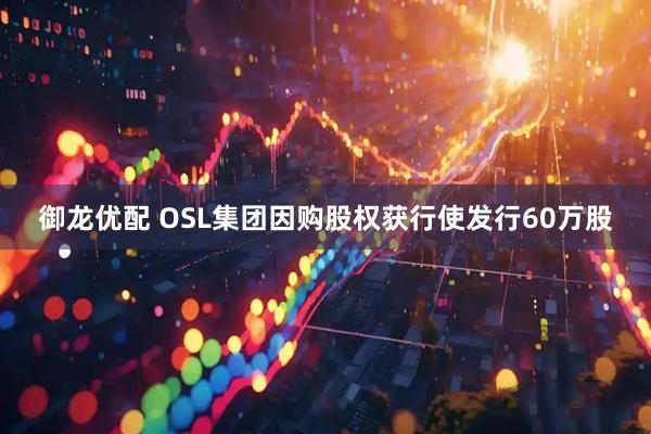 御龙优配 OSL集团因购股权获行使发行60万股